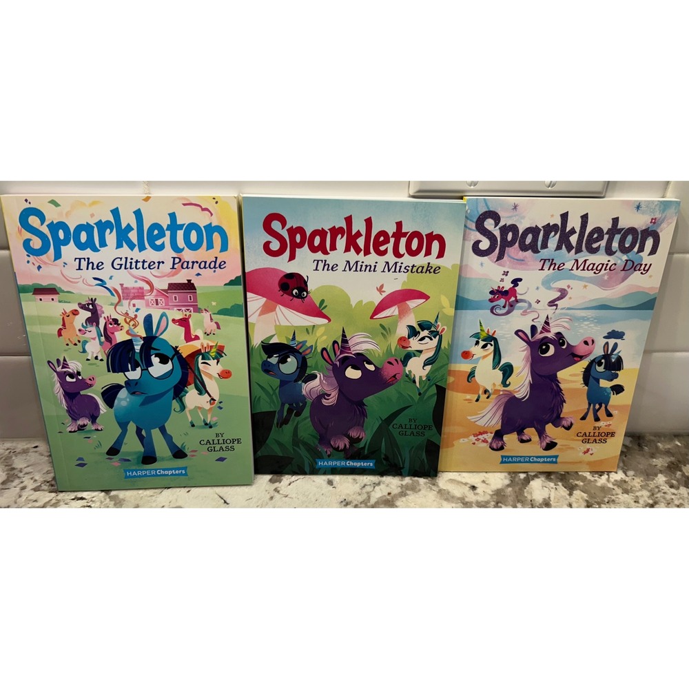 Sparkleton The Glitter Parade The Mini Mistake The Magic Day Chapter‎ 3 Books
